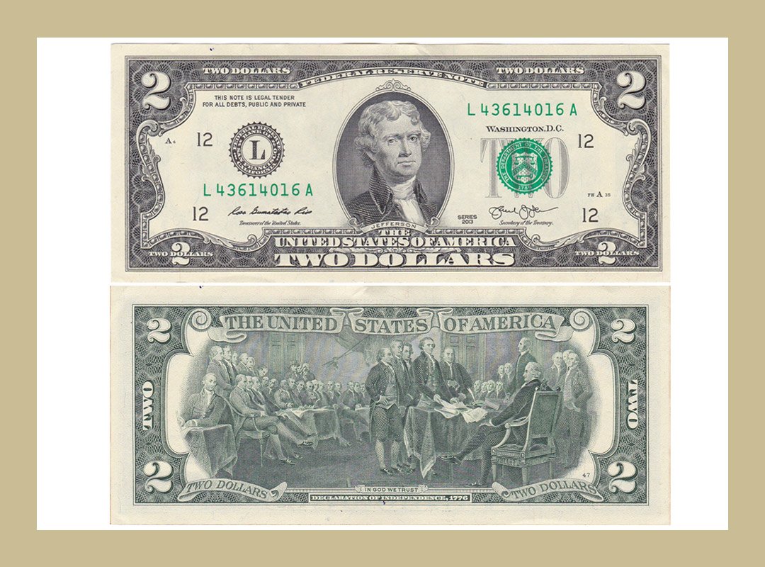2 Dollar Bill Series 1976 Value