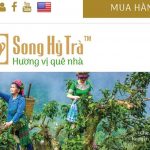 “Thay áo mới” website Song Hỷ Trà